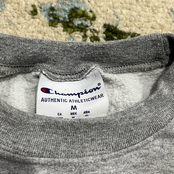 Stonehill College Seahawks Champion NCAA Crewneck Jumper Stitched Sweatshirt - Picture 5 of 5